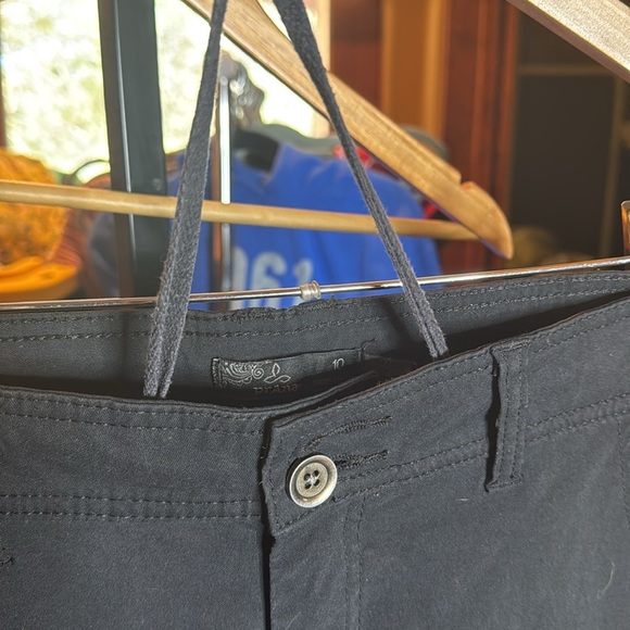 PrAna Halle Pant Black Size 10 Short - Picture 15 of 16